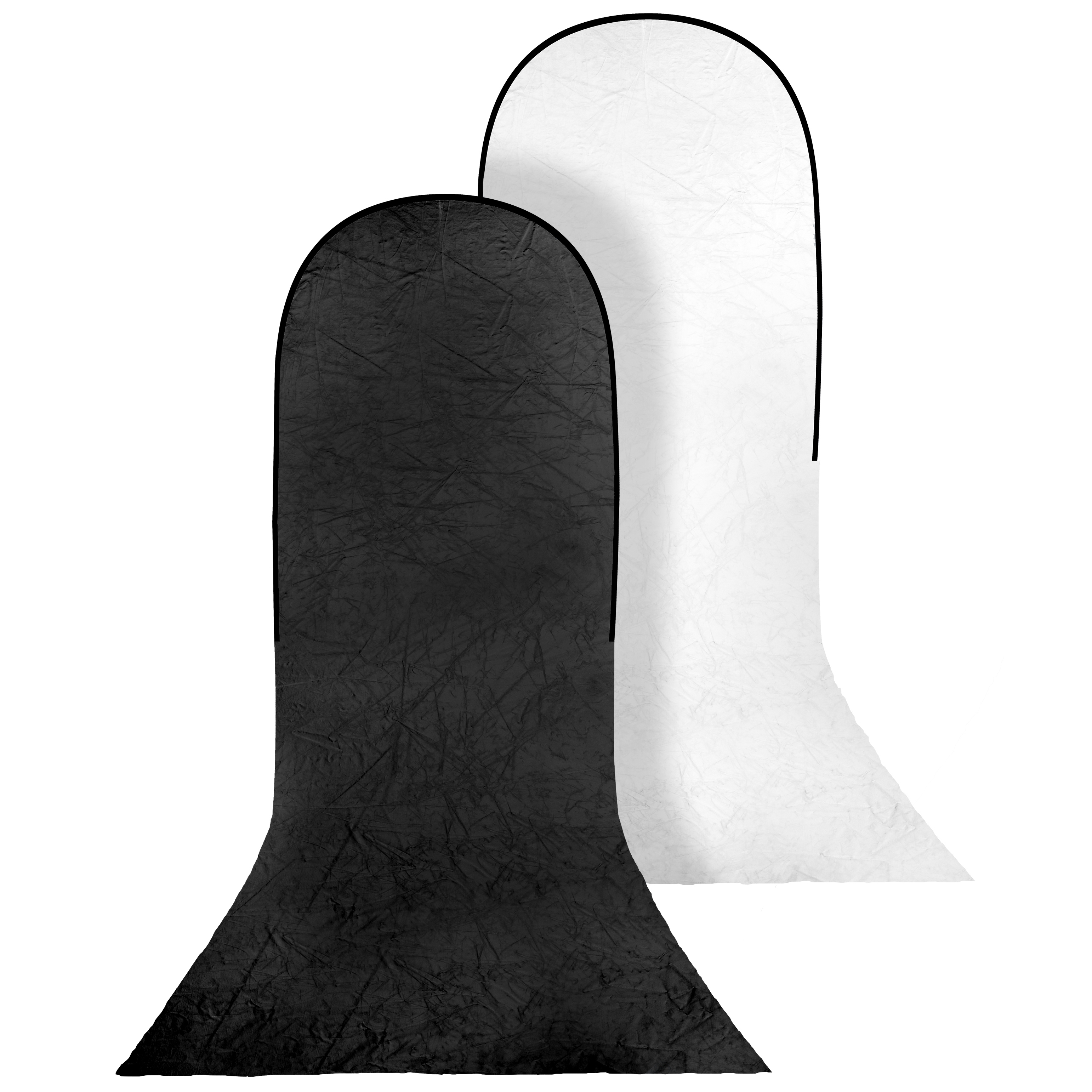 FONDO BRESSER BR-TR26 PLEGABLE NEGRO/BLANCO CON FALDON
