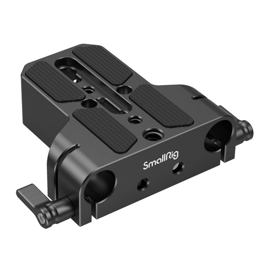 SMALLRIG BASEPLATE WITH DUAL 15MM ROD CLAMP   1674