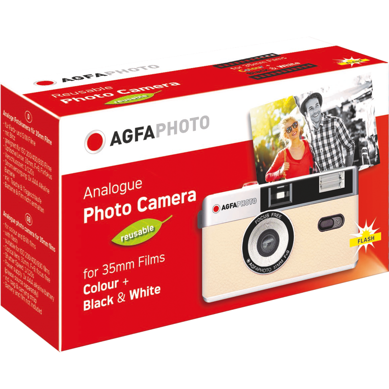 CAMARA AGFAPHOTO 35MM BEIGE