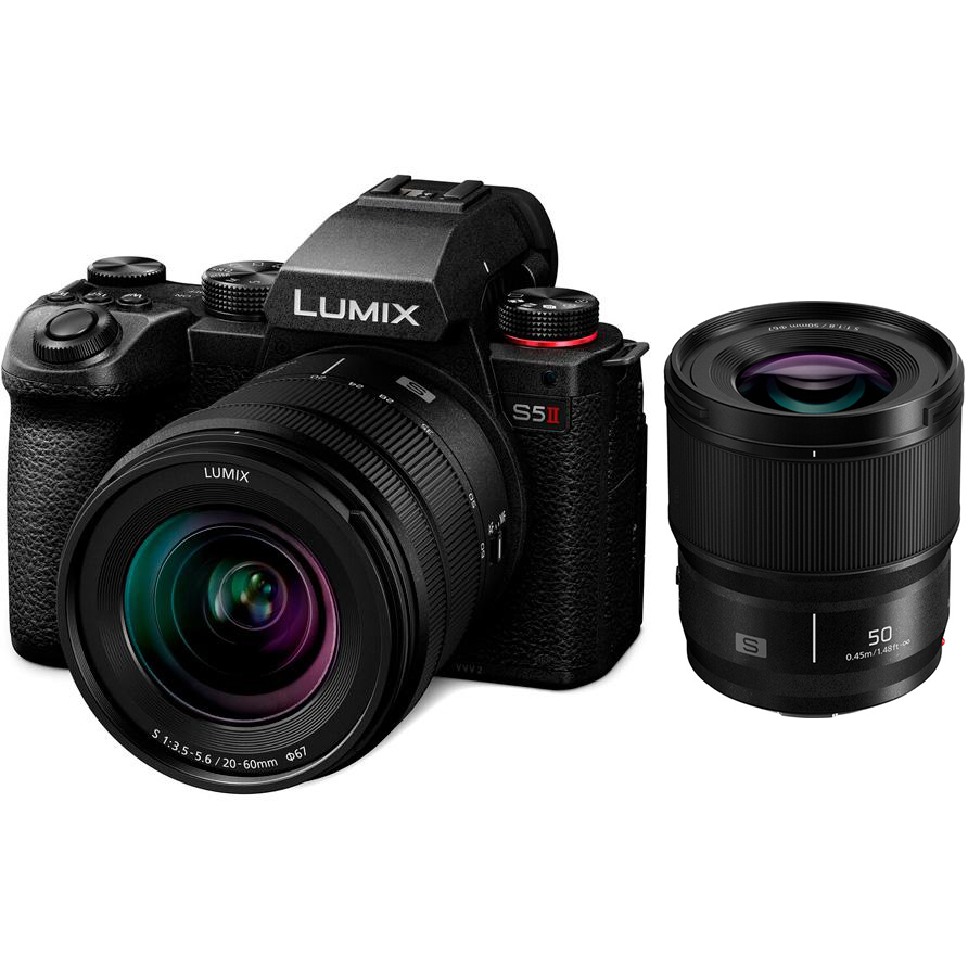 KIT PANASONIC LUMIX DC-S5 MARK II + 20-60 + 50/1.8