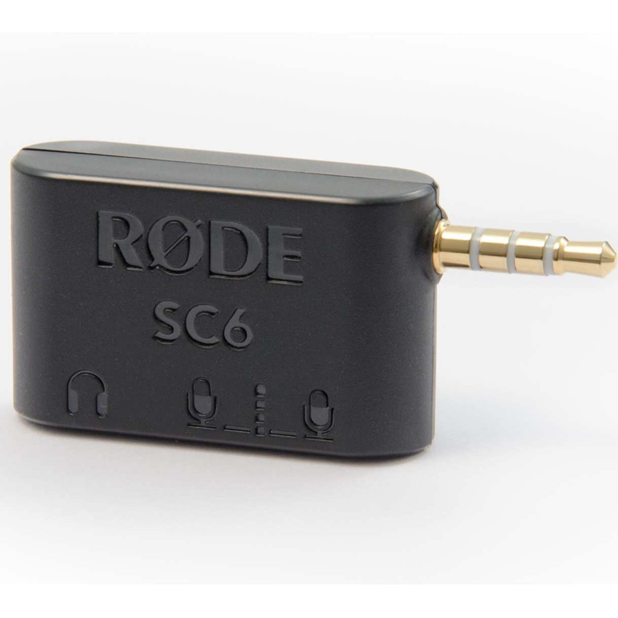 ADAPTADOR RODE SC6 ENTRADA DUAL Y SALIDA PARA SMARTPHONE