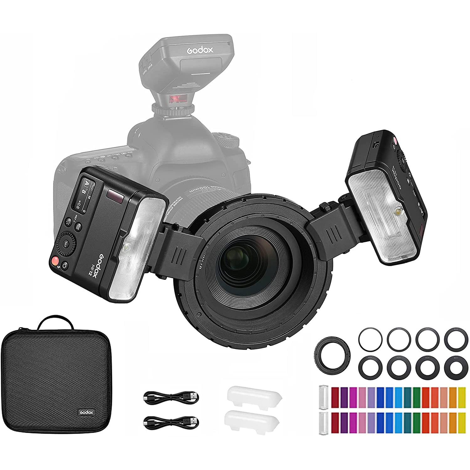 FLASH GODOX MACRO KIT MF12-K2
