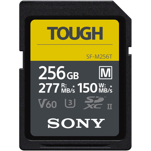 TARJETA SD 256 GB SONY TOUGH M (277 MB/S) V60 SDHC II U3 SONY 