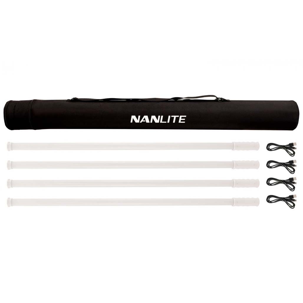 KIT NANLITE PAVOTUBE T8-7X  X4