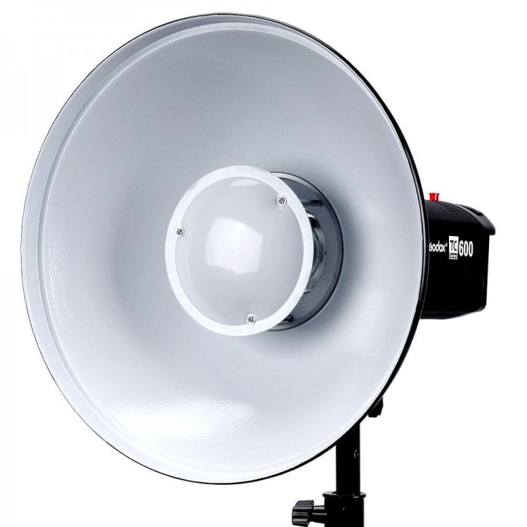 REFLECTOR GODOX BEAUTY DISH BDR-W550 BLANCO (CONEX. BOWENS)