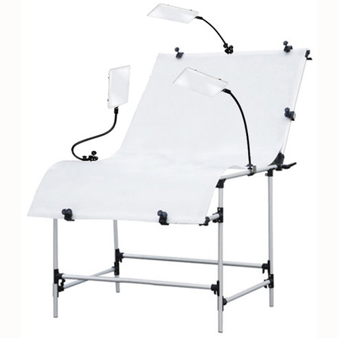 MESA DE BODEGON BRESSER BR-PT103 100X200CM ILUMINACION LED