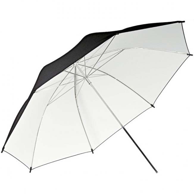 PARAGUAS GODOX 84 CM BLANCO-NEGRO UB-004