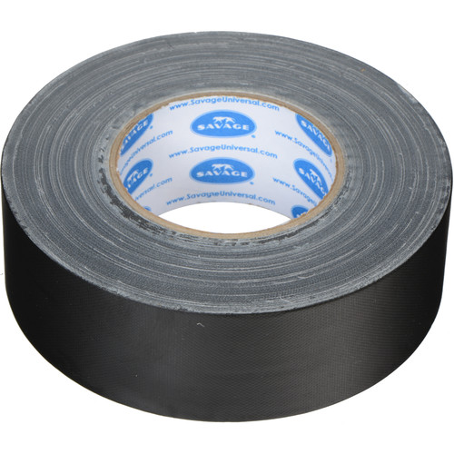 CINTA AMERICANA SAVAGE GAFFER TAPE 5CM/50 MTS NEGRA