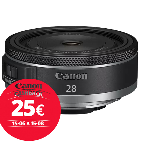 OBJETIVO CANON RF 28/2.8 STM