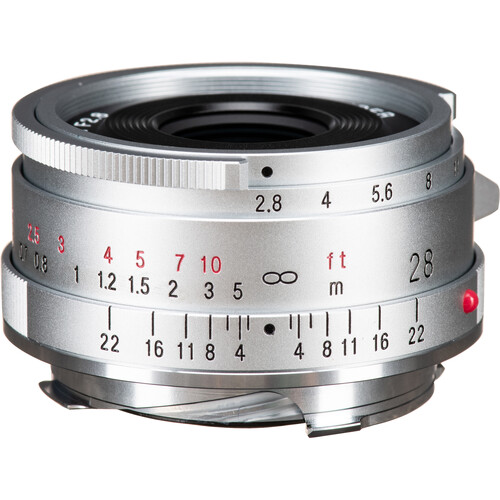 OBJETIVO VOIGTLANDER 28/2.8 COLOR-SKOPAR VM ASP TYP II (SILV