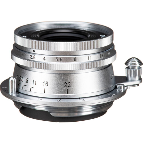 OBJETIVO VOIGTLANDER 28/2.8 COLOR-SKOPAR L-MOUNT ASPH SILVER
