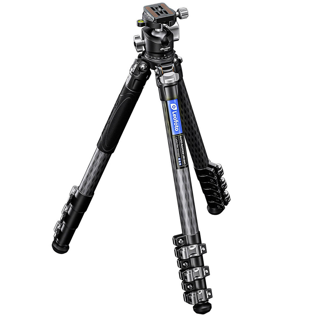 TRIPODE LEOFOTO LSR-284C + LH-30