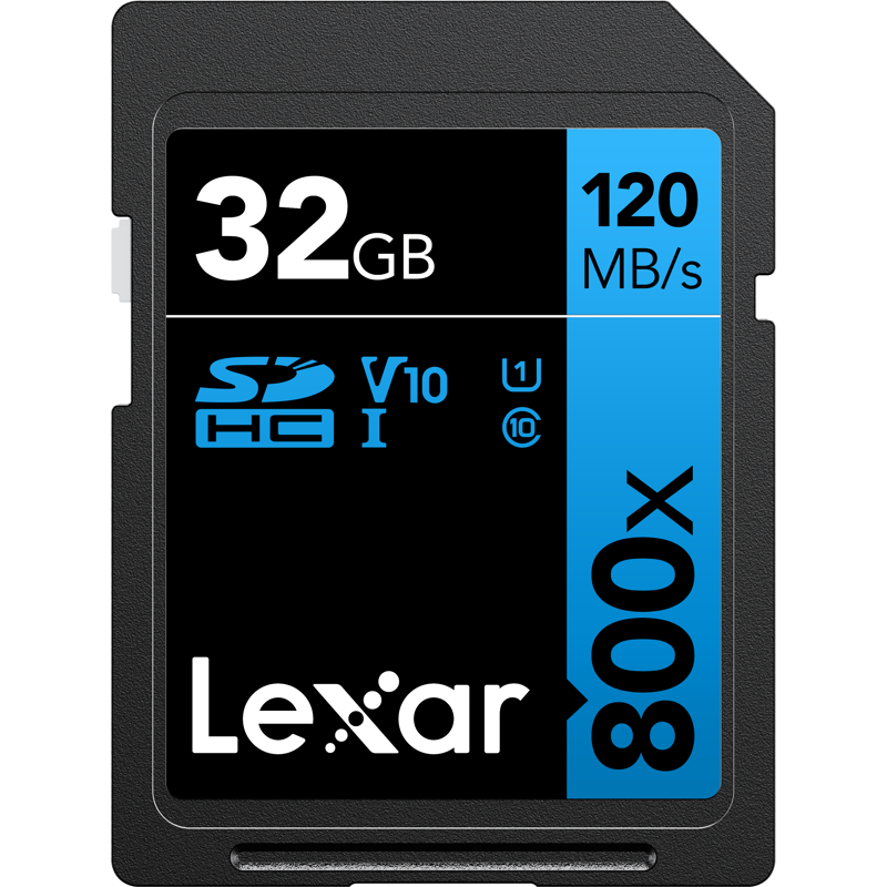TARJETA SD 32 GB LEXAR (120 MB/S 800X) BLUE SERIES