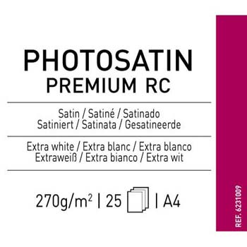 PAPEL CANSON PHOTO SATIN PREMIUM RC A4 250H 270 GR