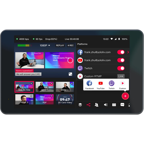 CONSOLA YOLOLIV YOLOBOX PRO