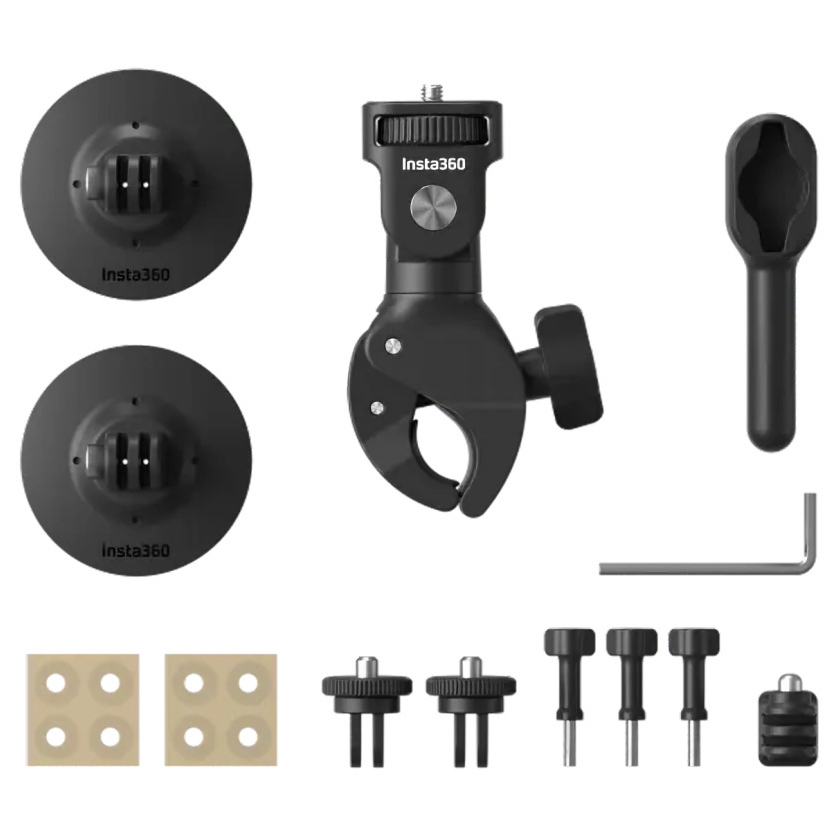 KIT INSTA360 MOTORCYCLE BUNDLE (SIN PALO SELFIE)