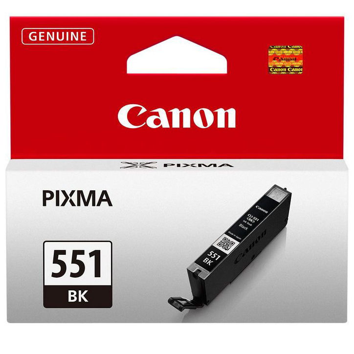 TINTA CANON CLI-551 NEGRA 7 ML