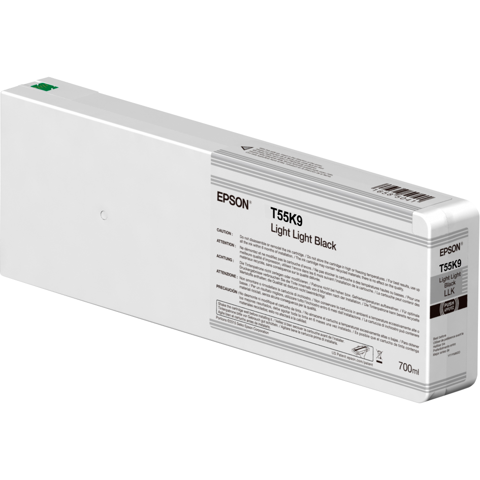 TINTA EPSON T55K9 LIGHT GRIS 700 ML P/SP6000-7000-8000-9000