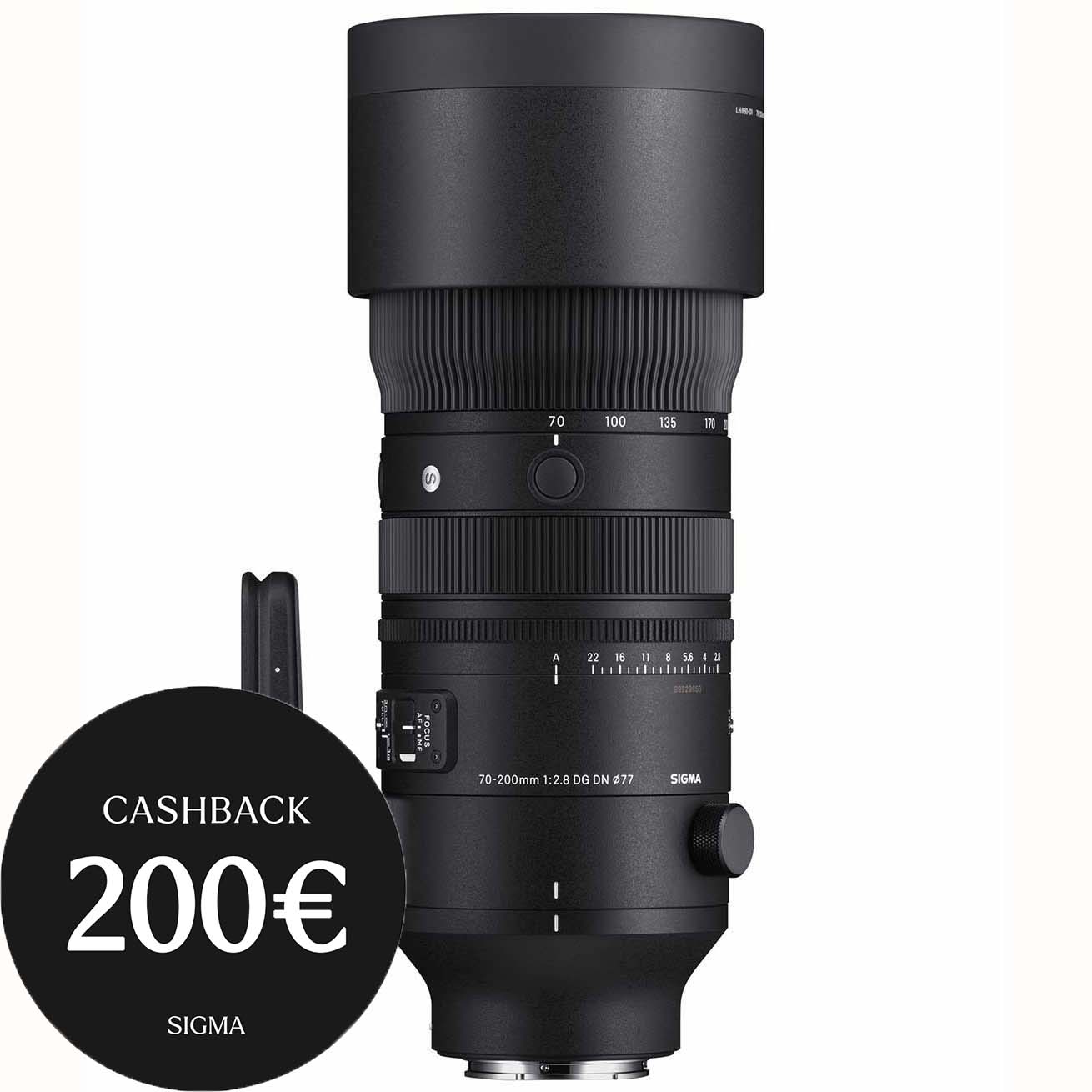 OBJETIVO SIGMA AF 70-200/2.8 DG DN OS SONY E (SPORT)
