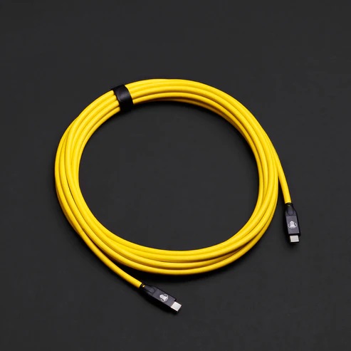 CABLE COBRA TETHER 5 MTS USB-C A USB-C YELLOW