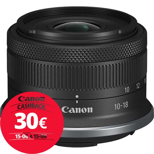 OBJETIVO CANON RF-S 10-18/4.5-6.3 IS STM