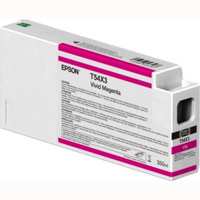 TINTA EPSON T54X3 VIVID MAGENTA 350 ML P/6000-7000-8000-9000