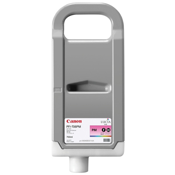 TINTA CANON PFI-706PM PHOTO MAGENTA 700ML P/IPF8400-8300-940
