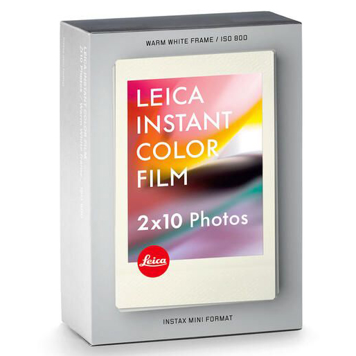 PELICULA LEICA SOFORT COLOR 2X10 PHOTOS (ISO 800) INSTANT