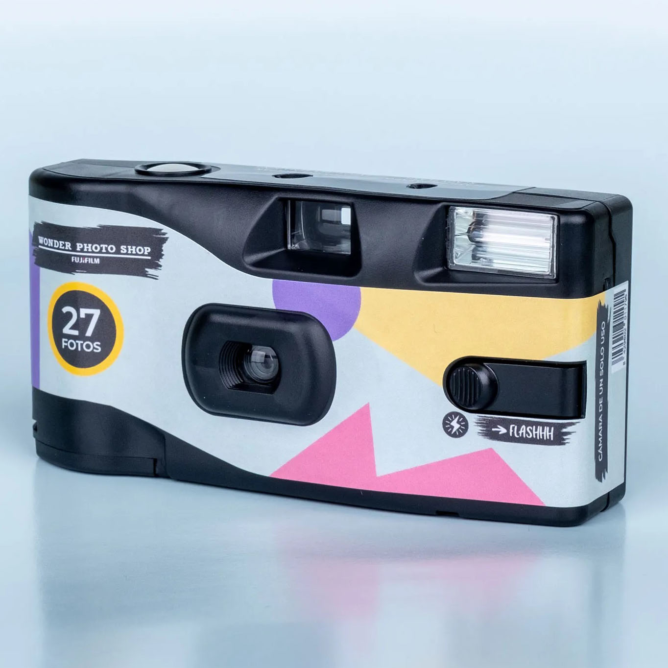 CAMARA FUJI QUICKSNAP WONDER PHOTO SHOP 27 EXP 400 ISO