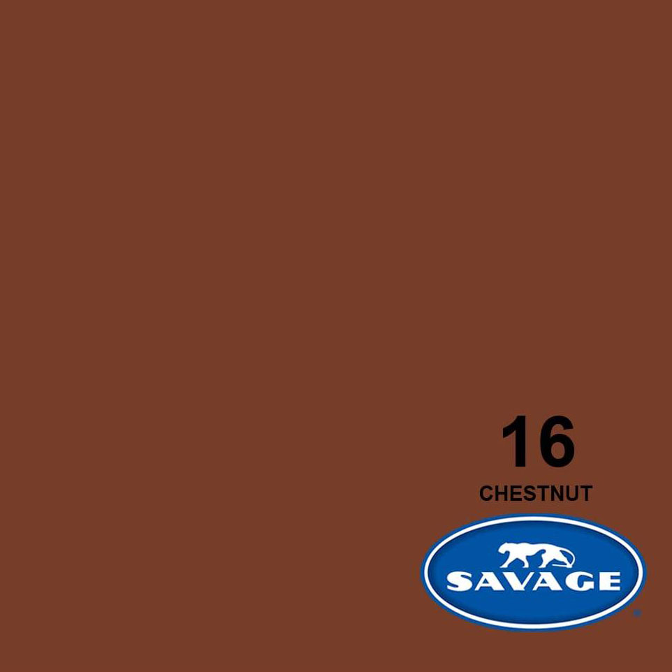 FONDO SAVAGE PAPEL 1.35X11 MTS CHESTNUT   (N. 16)