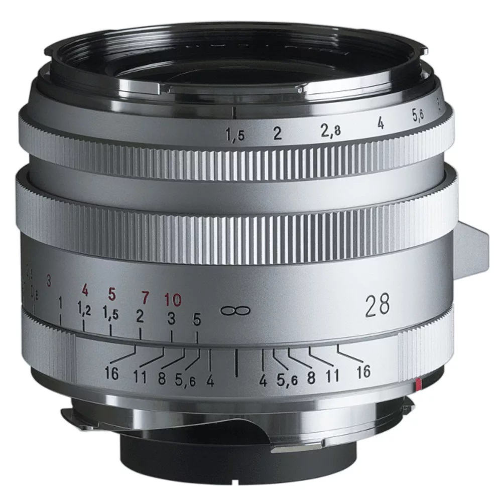 OBJETIVO VOIGTLANDER 28/1.5 NOKTON VM TYPE I (SILVER)