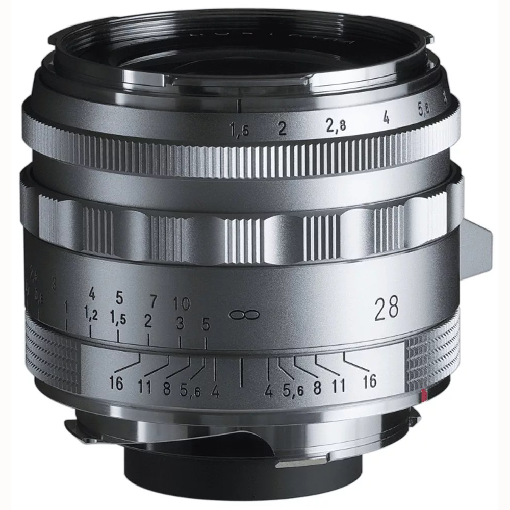OBJETIVO VOIGTLANDER 28/1.5 NOKTON VM TYPE II (SILVER)