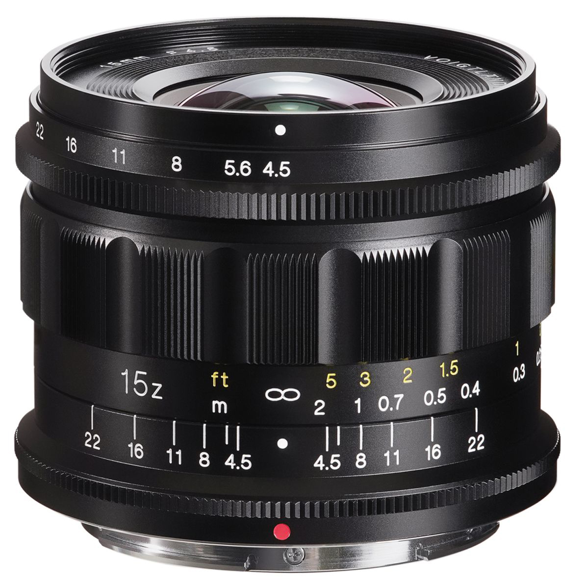 OBJETIVO VOIGTLANDER 15/4.5 SUPER WIDE HELIAR Z  (NEGRO)
