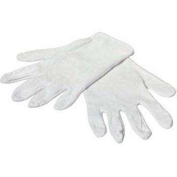 GUANTES BLANCOS DE ALGODON (PAR)