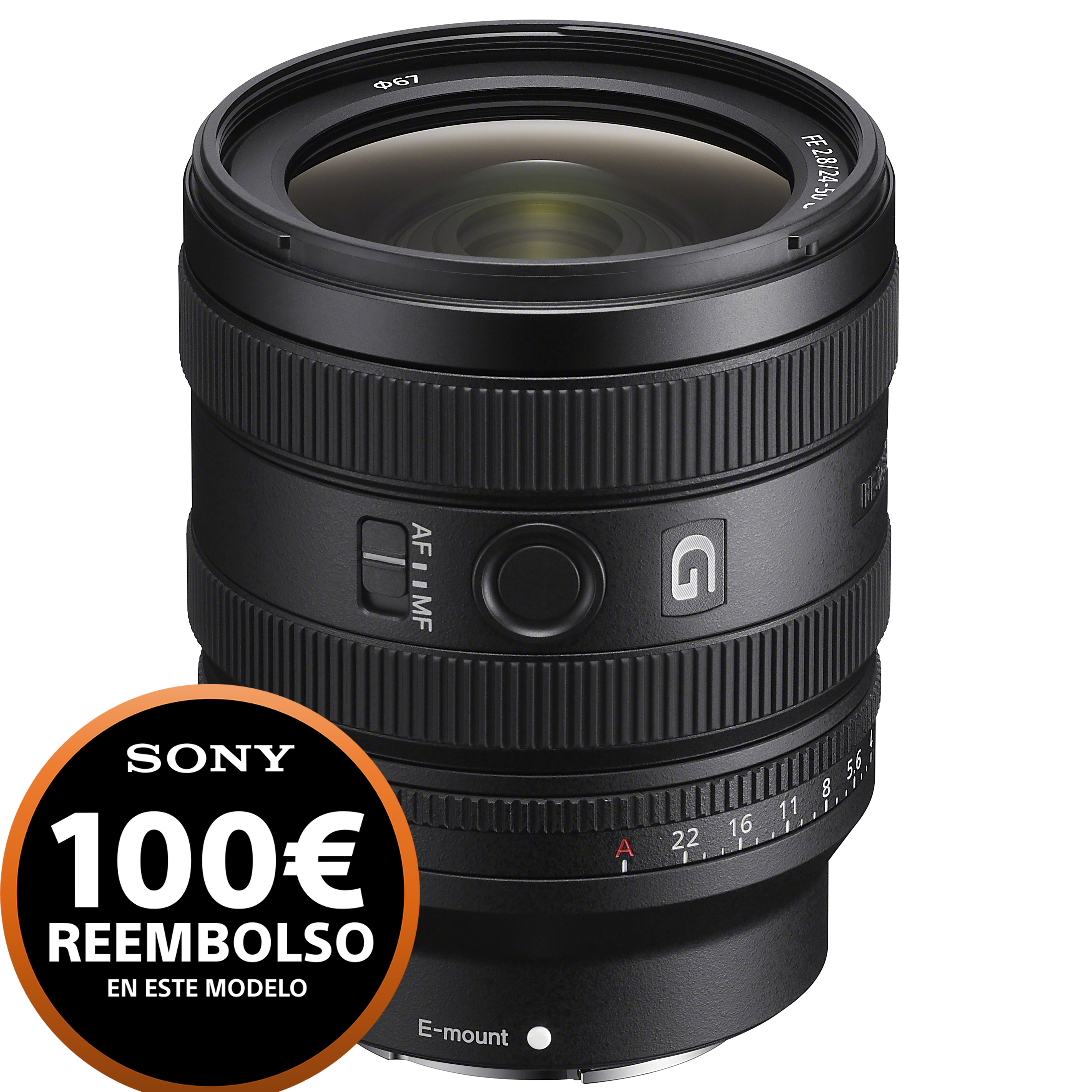 OBJETIVO SONY AF FE 24-50/2.8 G