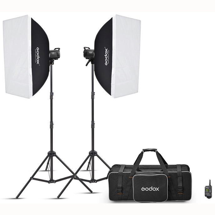 KIT GODOX MS300V-F (2 MS300V Y ACCESORIOS)