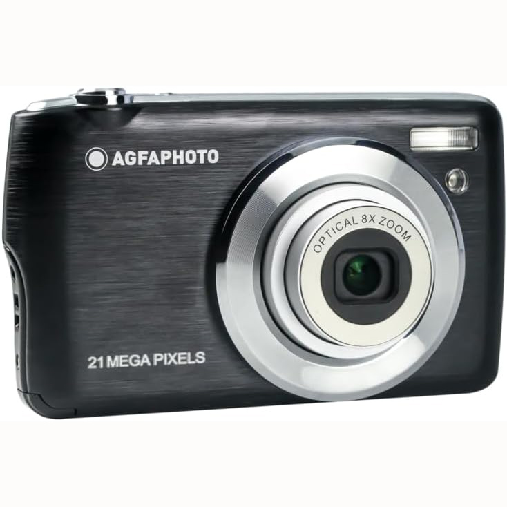 CAMARA AGFAPHOTO REALISHOT DC8200 NEGRA + SD 16GB Y ESTUCHE