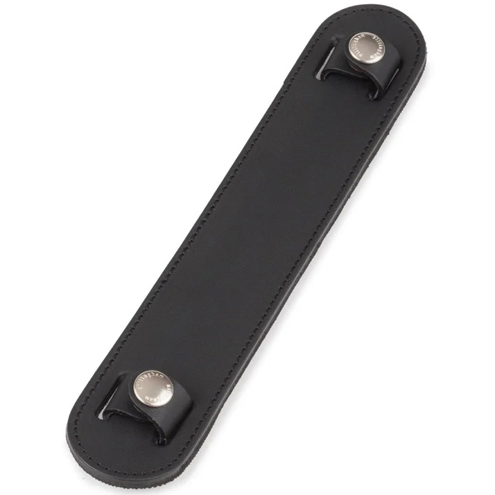 HOMBRERA BILLINGHAM SP-10 CUERO NEGRA P/ CORREAS 25MM