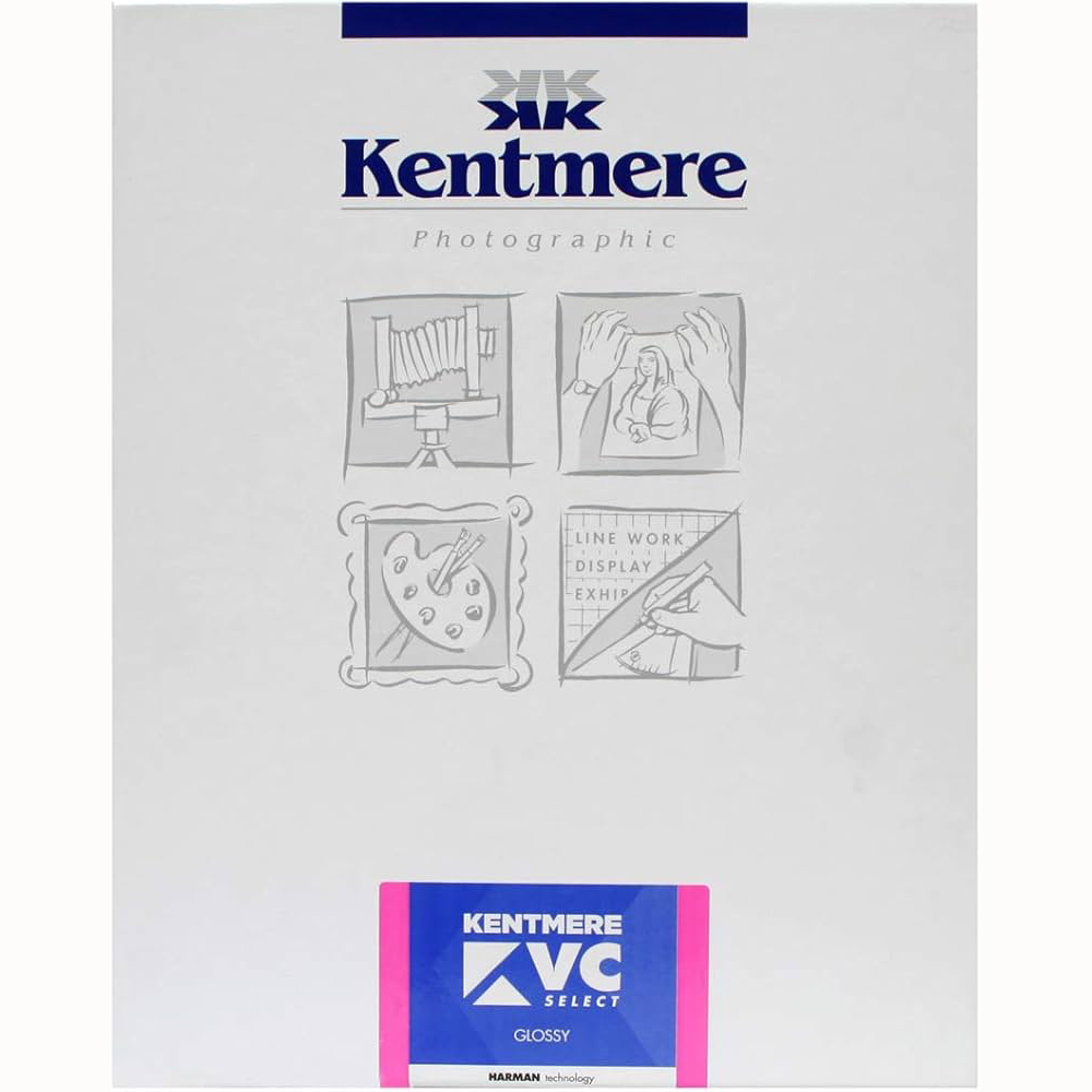 PAPEL KENTMERE VC SELECT 20.3X25.4 (100 HOJAS) BRILLO