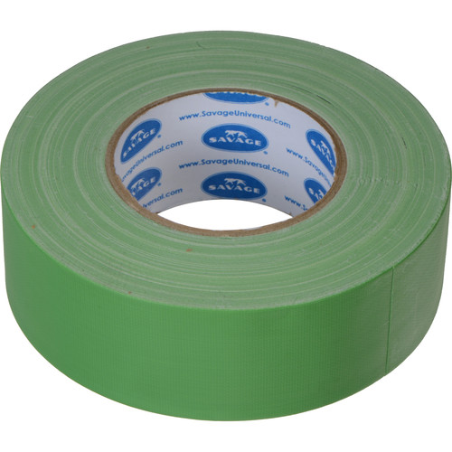CINTA AMERICANA SAVAGE GAFFER TAPE 5CM/50 MTS VERDE CHROMA