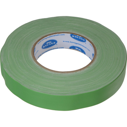 CINTA AMERICANA SAVAGE GAFFER TAPE 2.5CM/50 MTS VERDE CHROMA