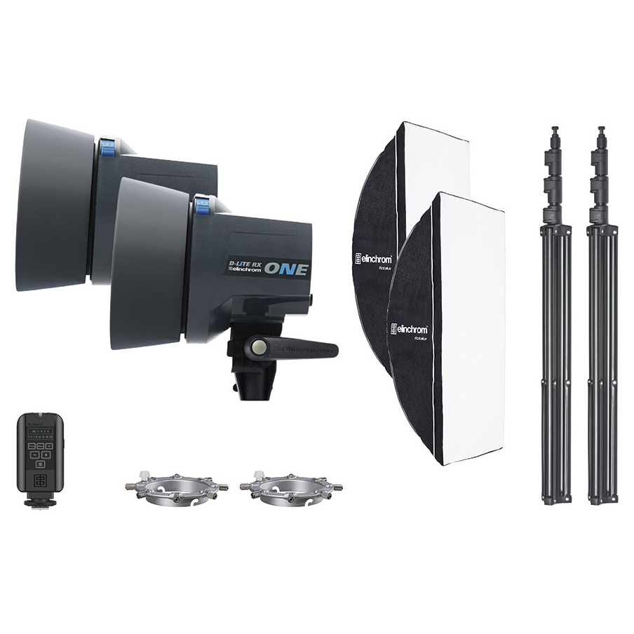 KIT ELINCHROM D-LITE RX ONE DUAL STUDIO