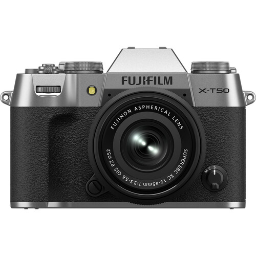 KIT FUJI X-T50 SILVER + 15-45/3.5-5.6 XC OIS PZ