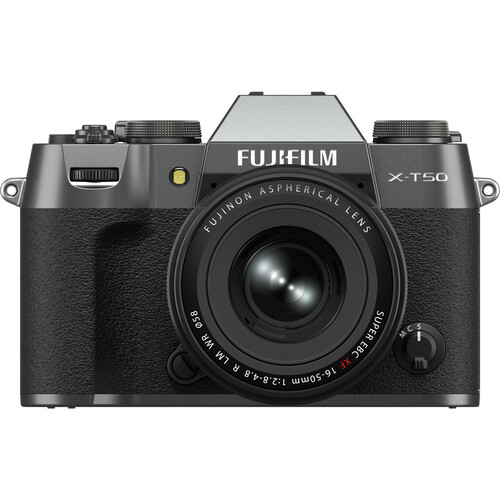 KIT FUJI X-T50 CHARCOAL SILVER + 16-50/2.8-4.8 XF R LM WR