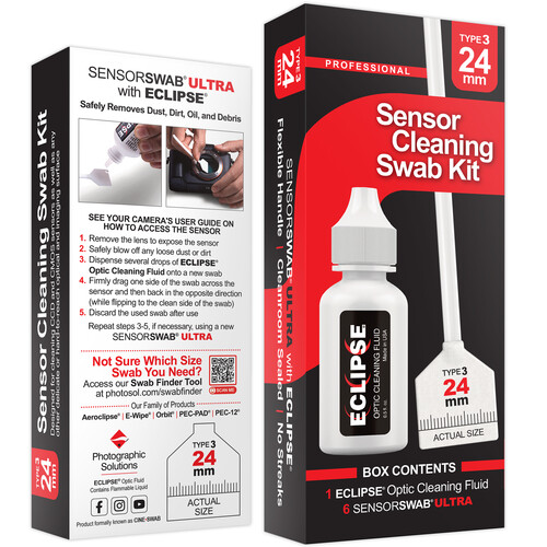 KIT DE LIMPIEZA SENSOR SWAB TYP 3 (LIQUIDO Y 6 BASTONCILL)