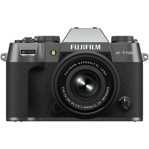 KIT FUJI X-T50 CHARCOAL + 15-45/3.5-5.6 XC OIS PZ