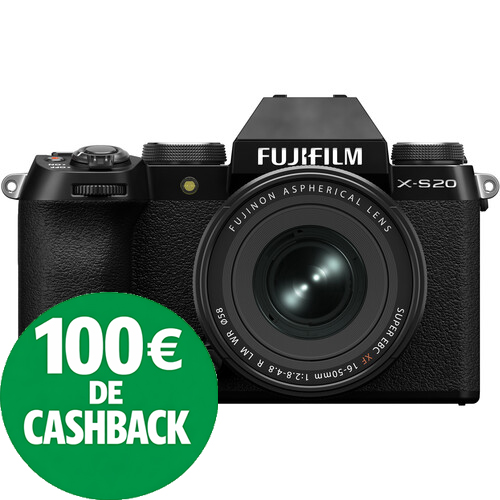 KIT FUJI X-S20 + 16-50/2.8-4.8 R LM WR  BLACK