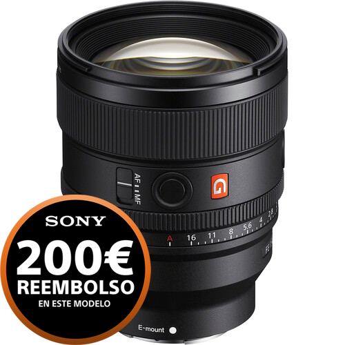 OBJETIVO SONY AF FE 85/1.4 GM II