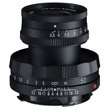 OBJETIVO VOIGTLANDER 50/3.5 I APO-LANTHAR NEGRO VM-MOUNT