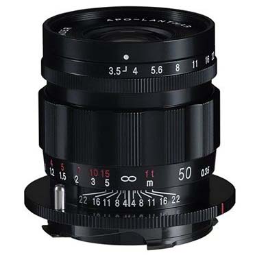 OBJETIVO VOIGTLANDER 50/3.5 II APO-LANTHAR NEGRO VM-MOUNT
